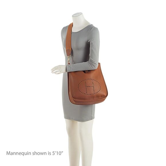 Hermes Vintage Clemence Evelyne I GM Shoulder Bag - FINAL SALE - Picture 5 of 15